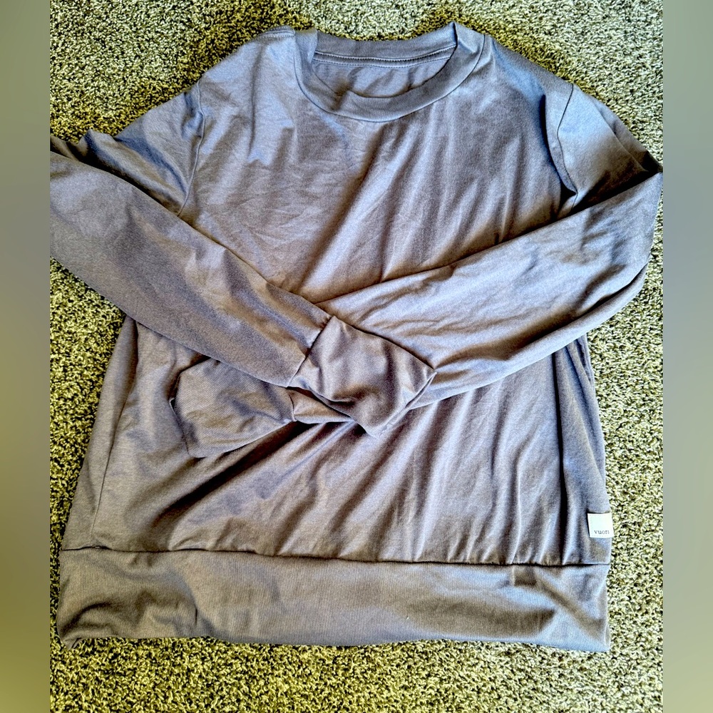 Women’s deep purple, Vuori top size medium